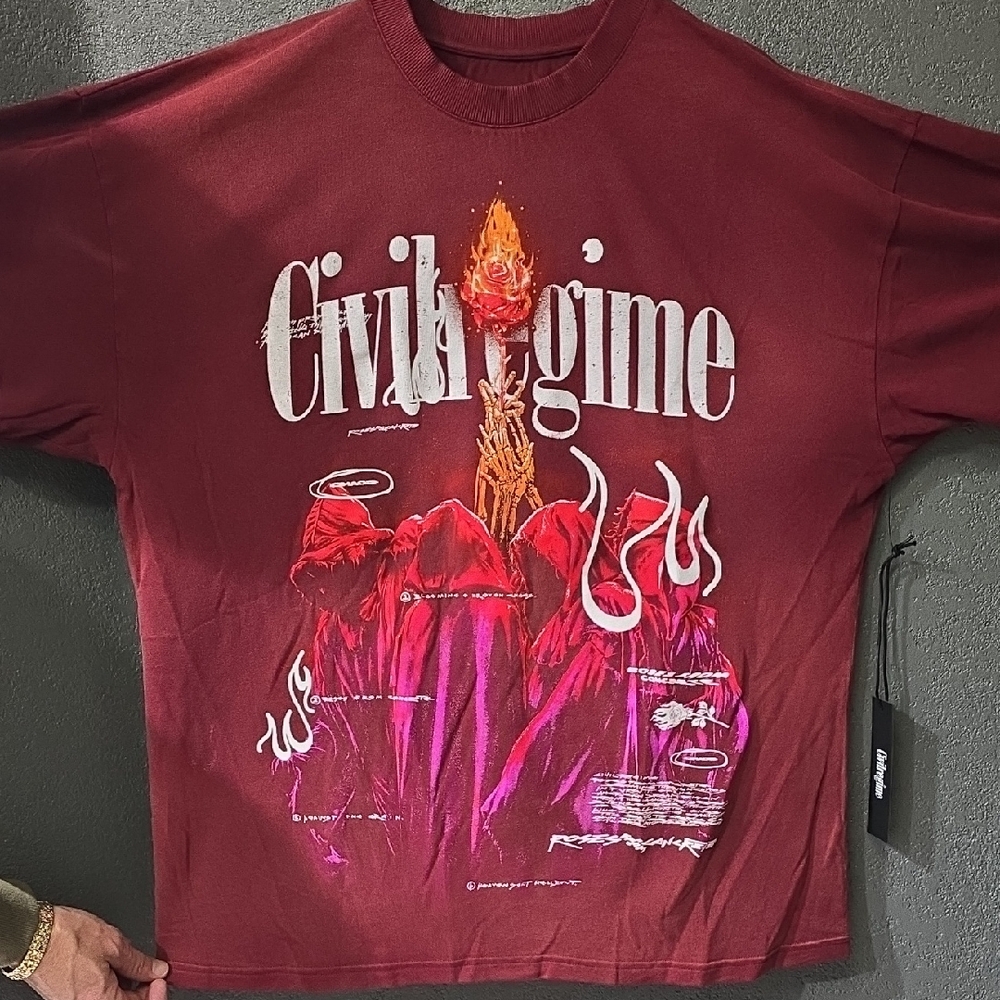 Civic Regime Red Graphic Tee